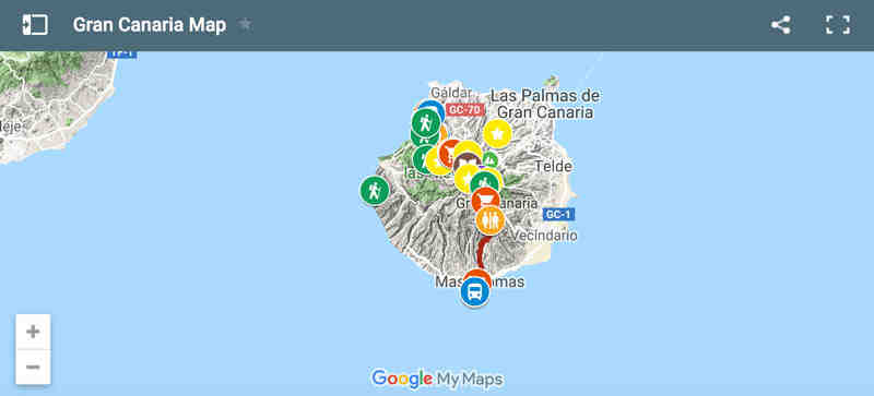 Quelle est l'île des Canaries la plus chaude en novembre ?