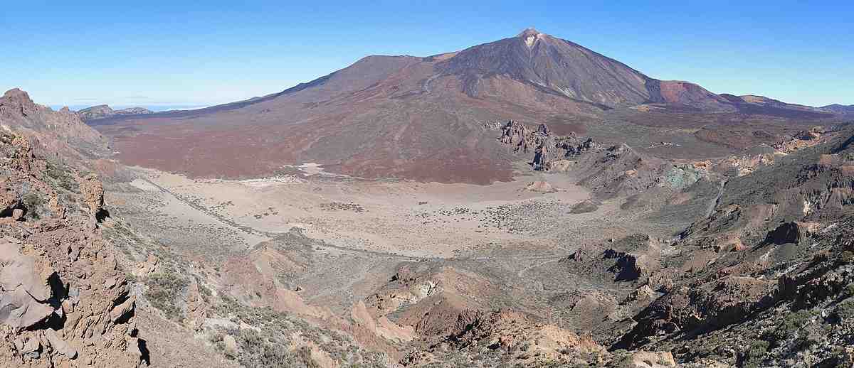 Où se trouve le volcan Teide ?