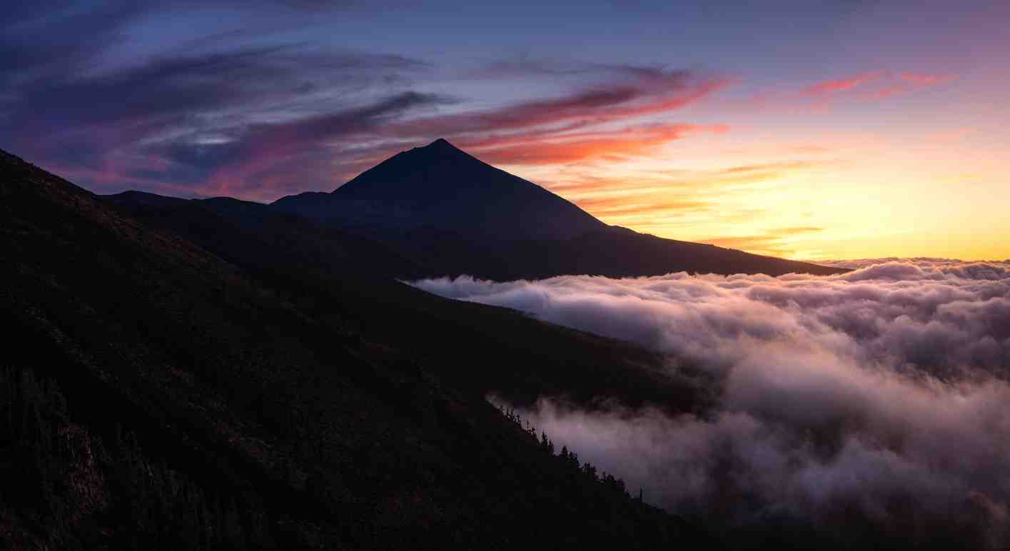 Où se trouve le volcan Teide ?