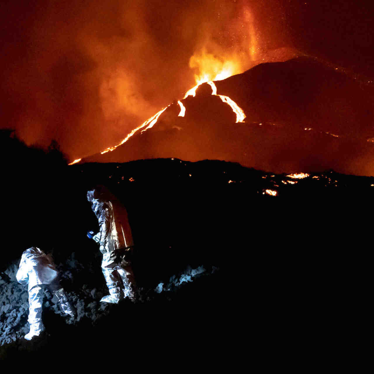 Quel est le nom du volcan de La Palma ?